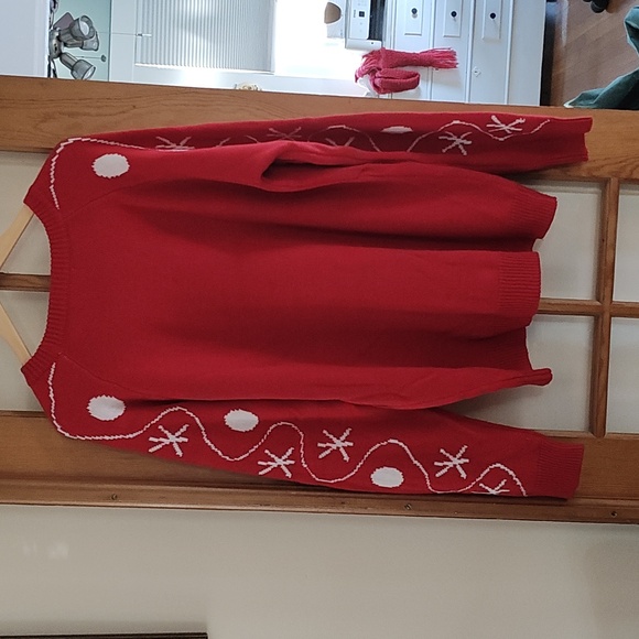Red Christmas Sweater - Picture 3 of 3